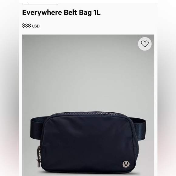 lululemon athletica Handbags - lululemon athletica 
Belt Bag nwt!